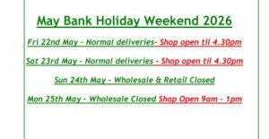 Spring Bank Holiday Weekend 2026 Opening Times
