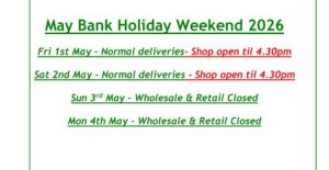 May Bank Holiday Weekend